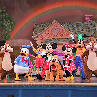 ディズニーのキャラクターたち