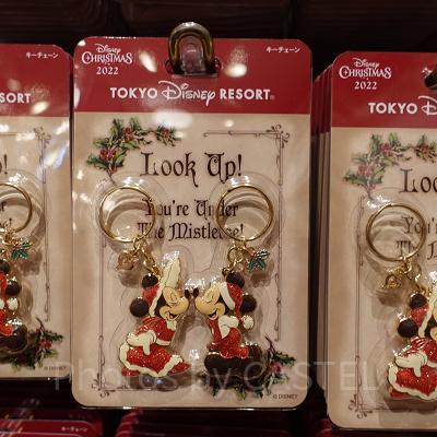 ディズニークリスマスグッズ2022：キーチェーンセット