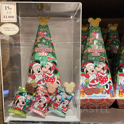 ディズニークリスマスグッズ2023：チョコレート 2023年11月07日(火)発売