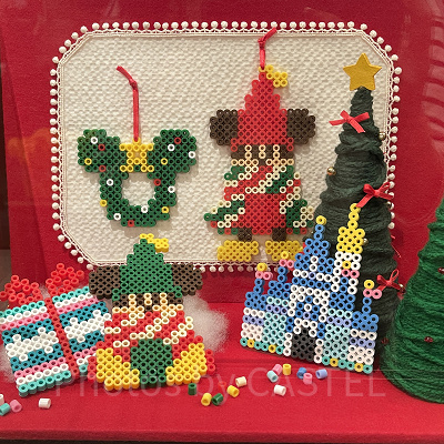 ディズニークリスマスグッズ2023：アイロンビーズ 2023年11月07日(火)発売