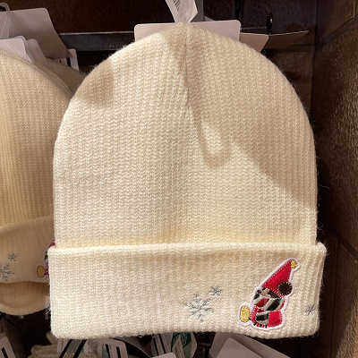 ディズニークリスマスグッズ2023：ニットキャップ 2023年11月07日(火)発売