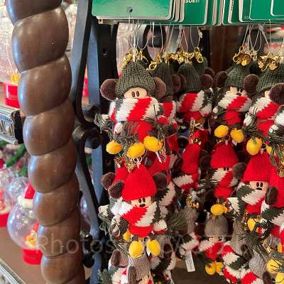 ディズニークリスマスグッズ2023：ぬいぐるみチャームセット 2023年11月07日(火)発売