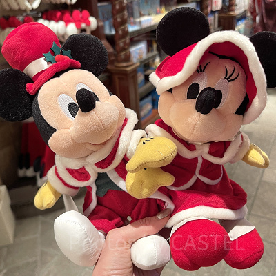 ディズニークリスマスグッズ2023：ぬいぐるみセット 2023年11月07日(火)発売