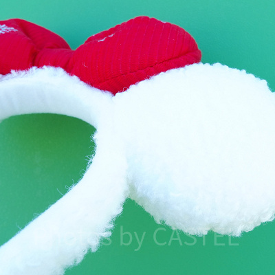 ディズニークリスマスカチューシャの耳とフレーム