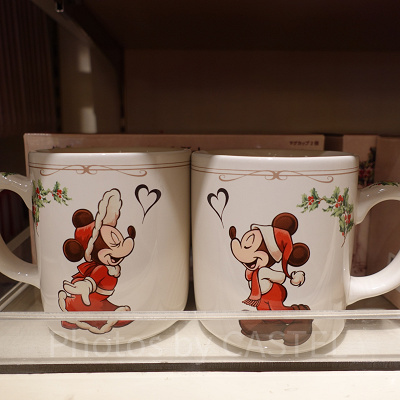 ディズニークリスマスグッズ2022：マグカップセット