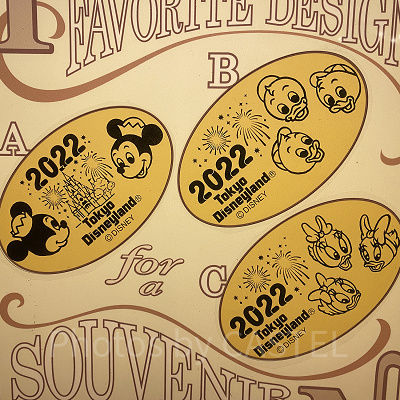 ディズニーのコイン（スーベニアメダル）