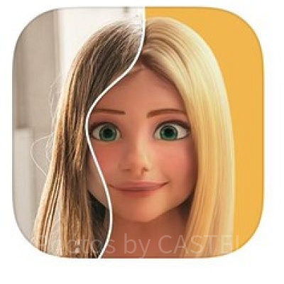 ディズニー顔アプリ（toonme）