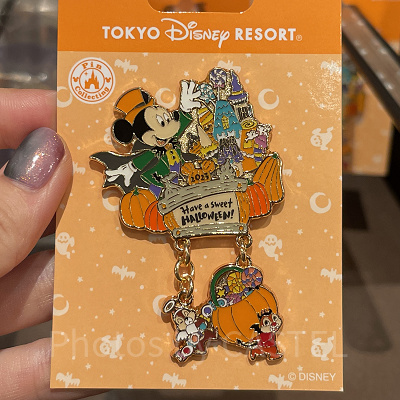 ディズニーハロウィングッズ2023：ピンバッジ 2023年09月14日(木)発売