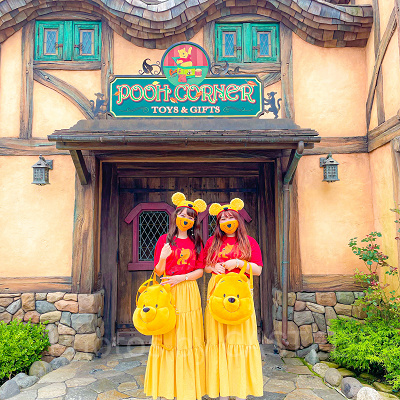 ディズニーマスクコーデ「プーさん」