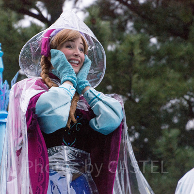 梅雨のディズニーコーデ