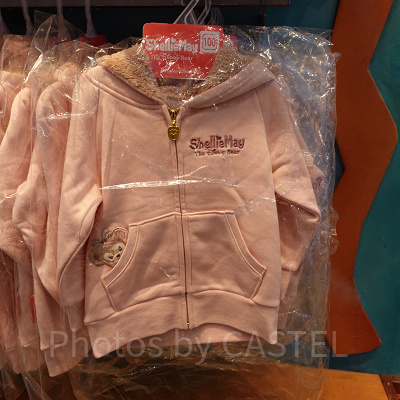 ディズニーパーカー：シェリーメイ耳付きフードパーカー（キッズ）