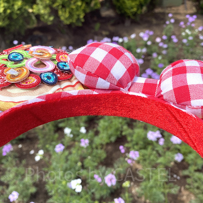 ディズニーピザカチューシャ（内側）