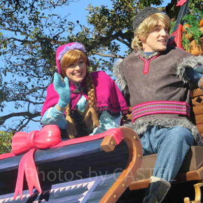 ディズニープリンセスのアナ