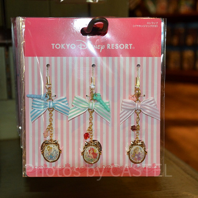 ディズニープリンセス イヤホンジャック（3個セット）