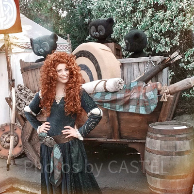 ディズニープリンセスのメリダ