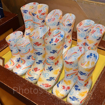 ディズニーのレインブーツ