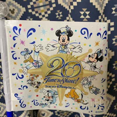 ディズニーシー20周年フラッグ