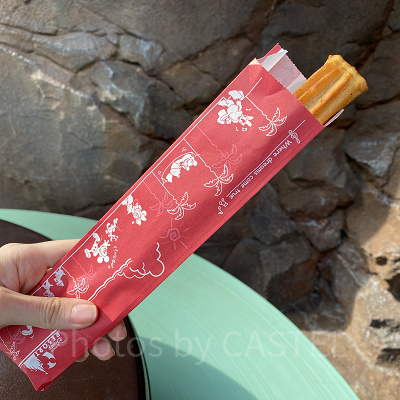 ディズニーシー食べ歩き：デミグラス・チュロス（ポテト）