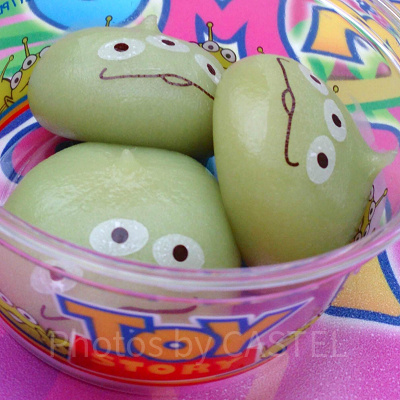 ディズニーシー食べ歩き:リトルグリーンまん