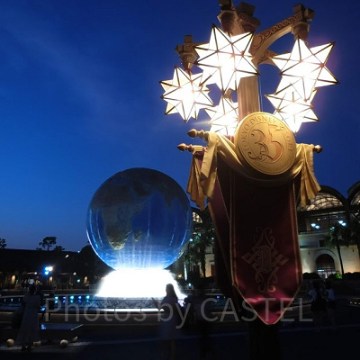 ディズニーシーのエントランス