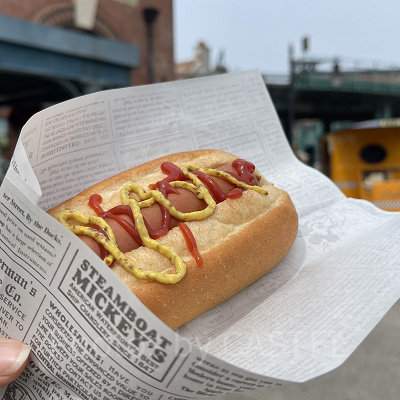 ディズニーシー食べ物：ホットドッグ