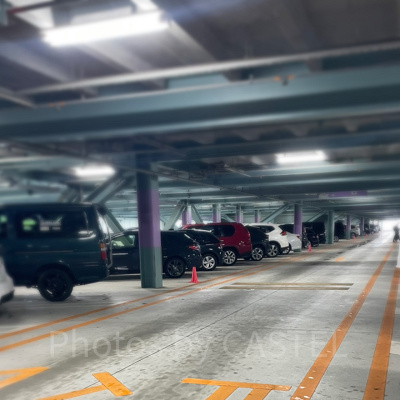 ディズニーシーの駐車場の様子