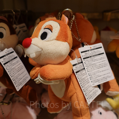 ディズニー肩のせぬいぐるみ（デール）