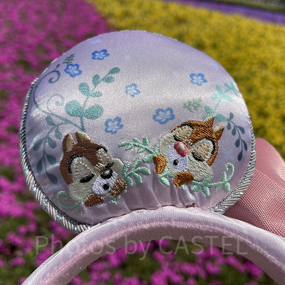ディズニー春カチューシャ（裏）チップとデール