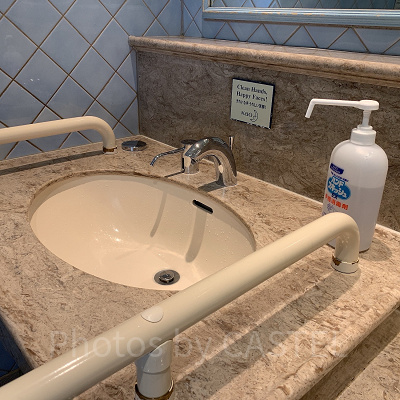 ディズニーのトイレ