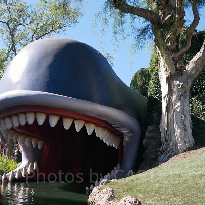 カリフォルニアアナハイムディズニーのアトラクション：おとぎの国のカナルボート