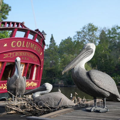 カリフォルニアアナハイムディズニーのアトラクション：帆船コロンビア号