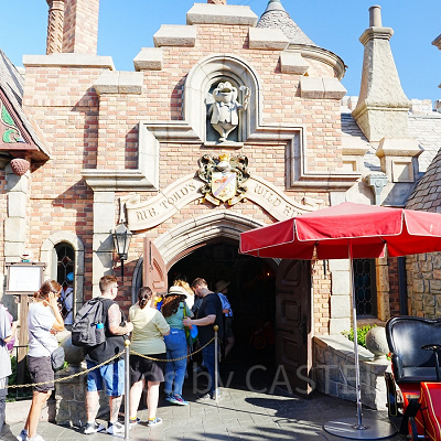 カリフォルニアアナハイムディズニーのアトラクション：トード氏のワイルド・ライド