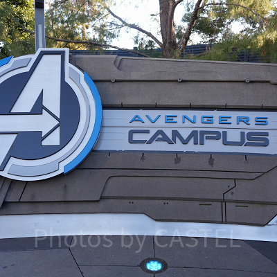 カリフォルニアアナハイムディズニー：アベンジャーズキャンパス