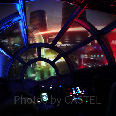 カリフォルニアアナハイムディズニー：ミレニアムファルコン：スマグラーズ・ラン