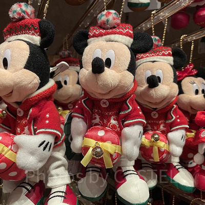 ディズニーランドのクリスマスグッズ（2021）
