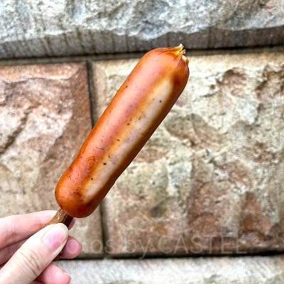 ディズニーランド食べ歩き:骨付きソーセージ