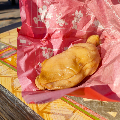 ディズニーランド食べ物:テリヤキチキンレッグ