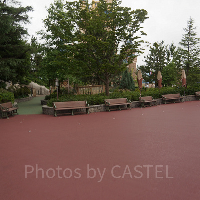 いつもキレイに清掃が行き届いているディズニーランド