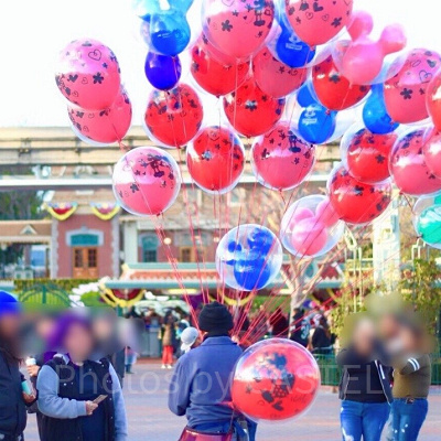 ディズニーランド：エントランス付近