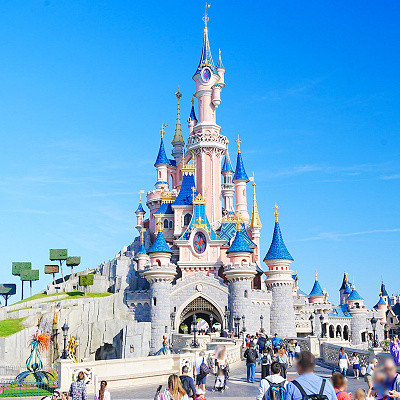 パリディズニーランドのお城