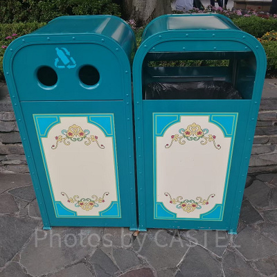 ディズニーランドのゴミ箱（トラッシュカン）