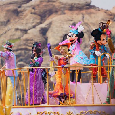 ディズニーシーのイースターイベント（過去撮影）