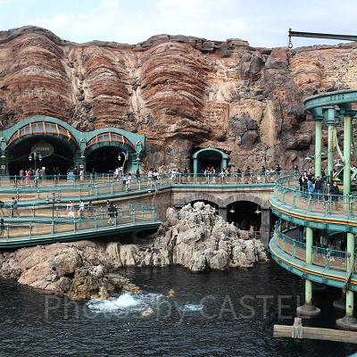 ディズニーシー3月混雑状況レポート：ミステリアスアイランド（14:30頃）