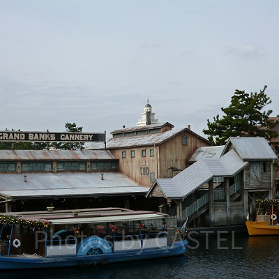 ディズニーシー・トランジットスチーマーラインのロストリバーデルタ乗り場
