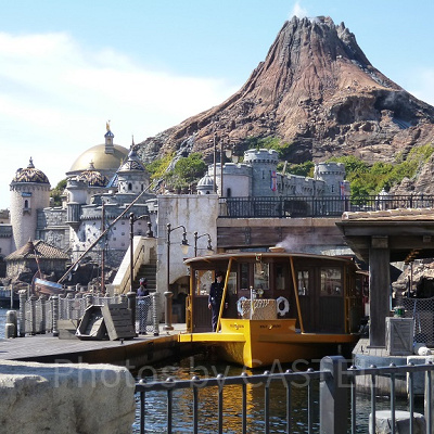 ディズニーシー・トランジットスチーマーラインのメディテレーニアンハーバー乗り場