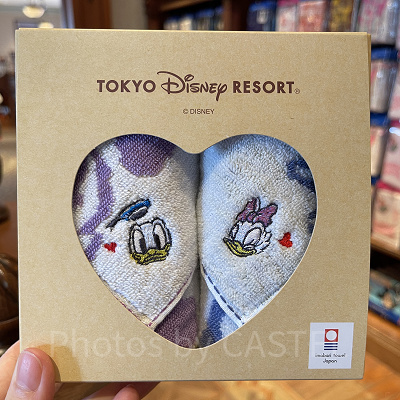 ドナルドとデイジーのミニタオル〈今治タオル〉セット