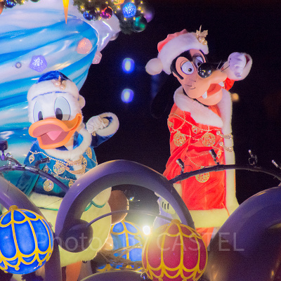 「カラー・オブ・クリスマス」のドナルド＆グーフィー