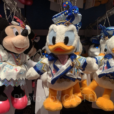 ドナルドぬいぐるみバッジ