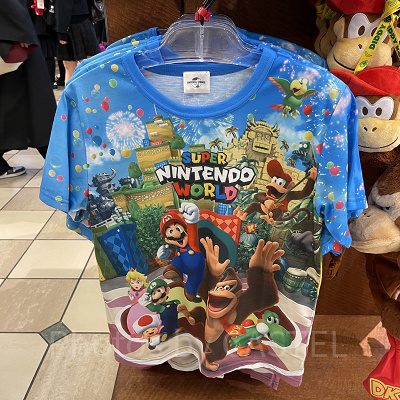 スーパーニンテンドーワールド ドンキーコングエリアオープン記念Tシャツ