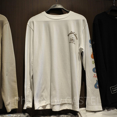ドラゴンクエストアイランドのスライムロングTシャツ